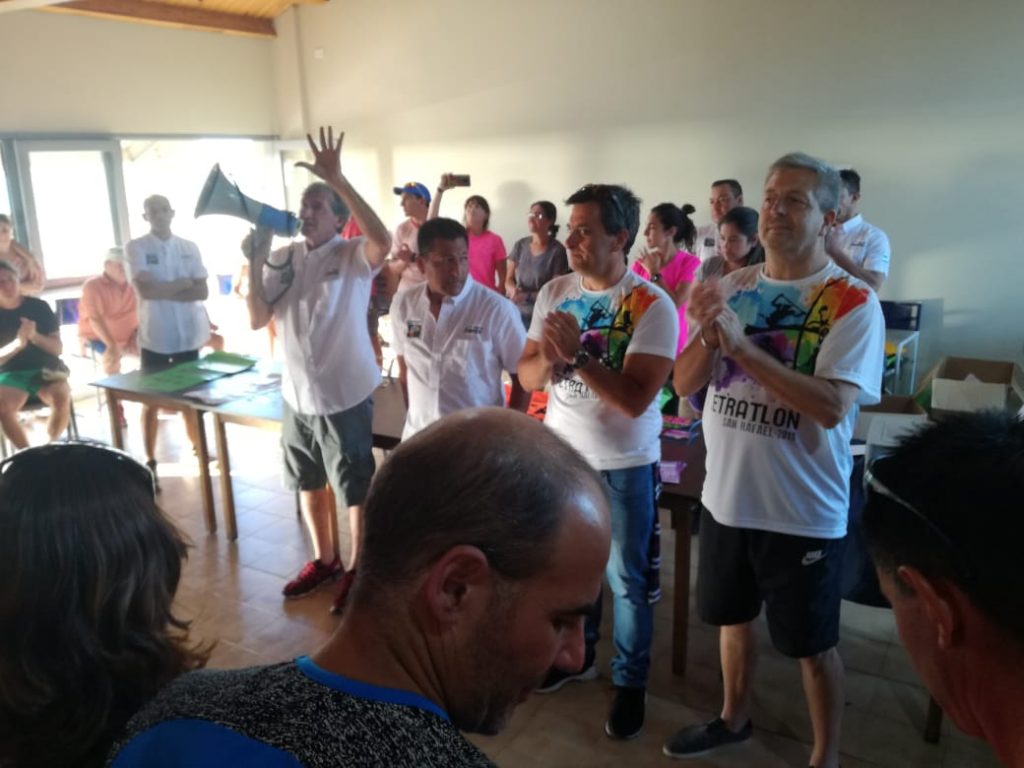En El Nihuil se vive la previa del Tetratlón