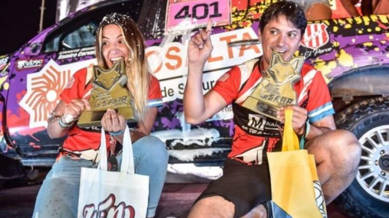 Cleoris Manfre se consagró bicampeona en el Rally Race