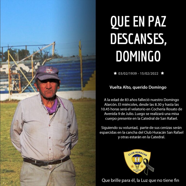 Falleció el histórico canchero del Globo