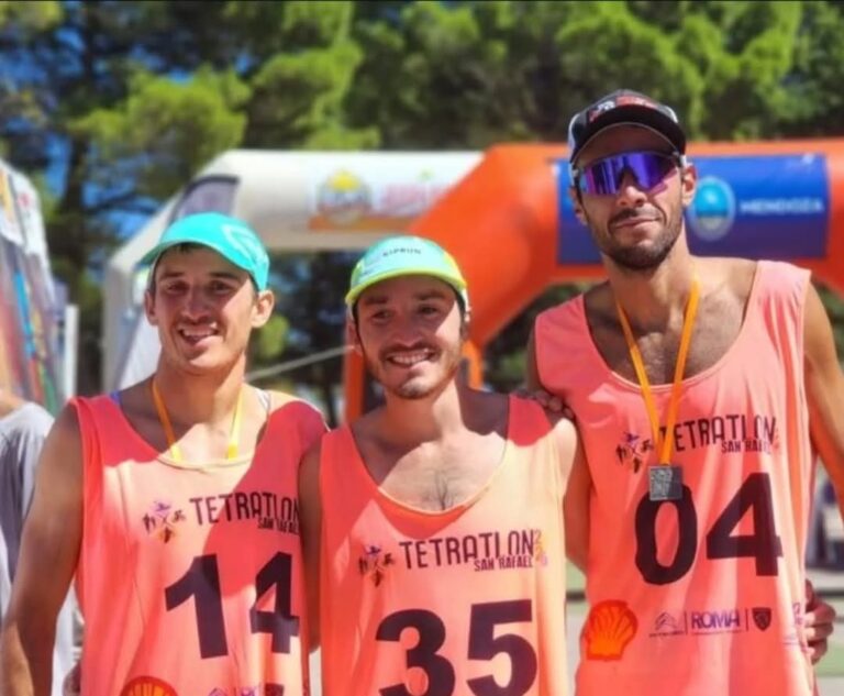 Tomas Taberna y Mónica Rugoso fueron los ganadores del Tetratlón