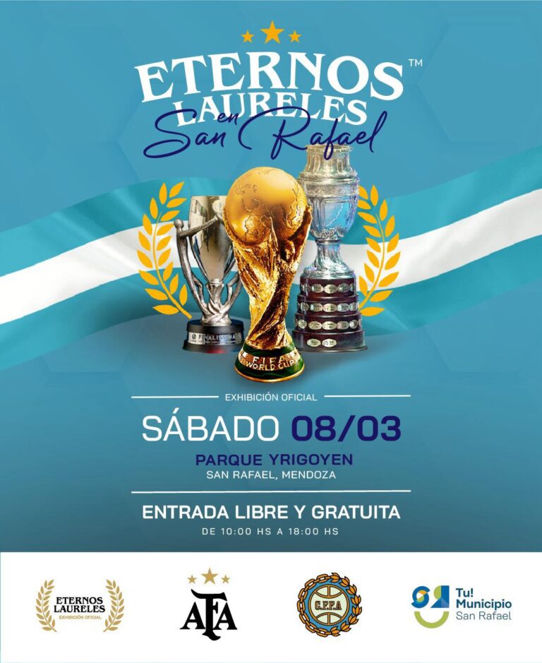 Por primera vez la Copa del Mundo llega a San Rafael