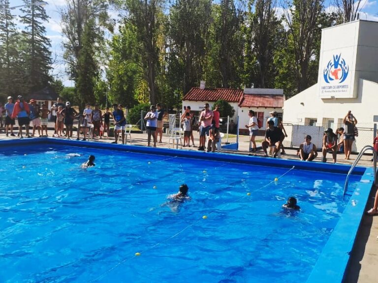 Decenas de chicos en las colonias municipales