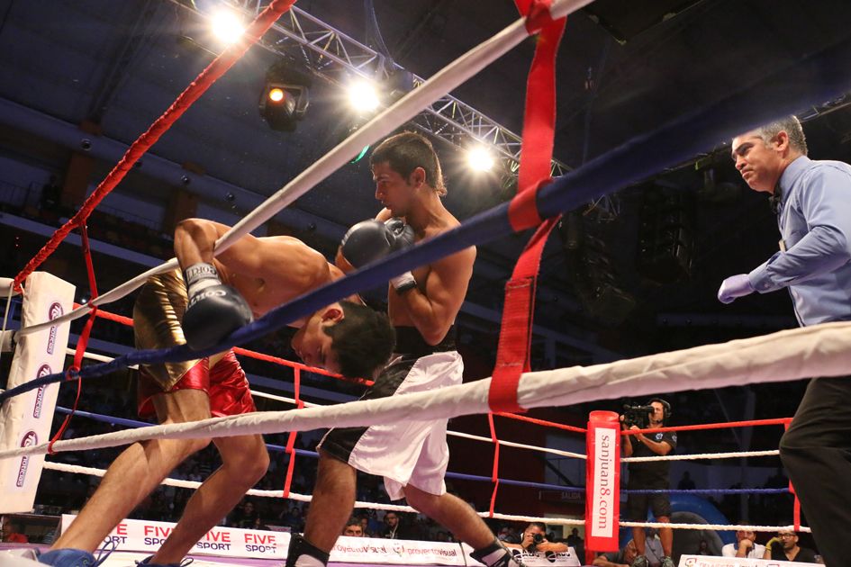 Joel Arena ganó por KO en San Luis