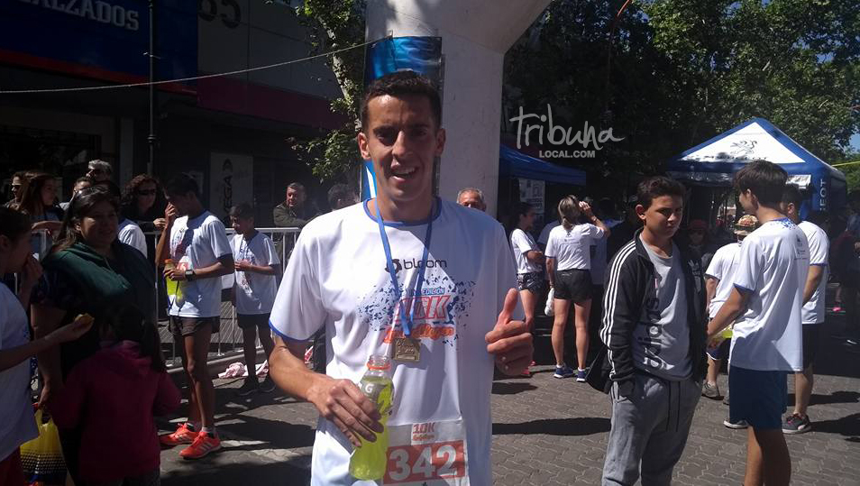Maximiliano Tárraga ganó los 10 k de Los Gallegos