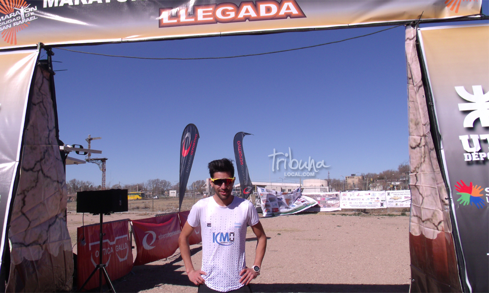 “Es una satisfacción grande correr en San Rafael”