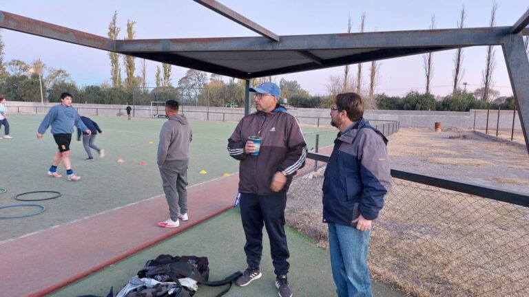 Crecen las obras de infraestructura deportiva en Cuadro Nacional