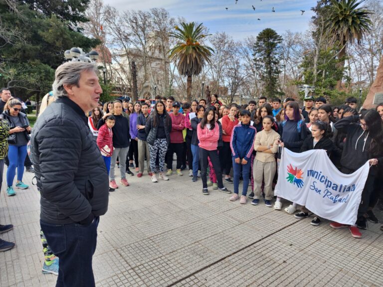 Se despidió a los sanrafaelinos que viajaron a los Juegos Evita