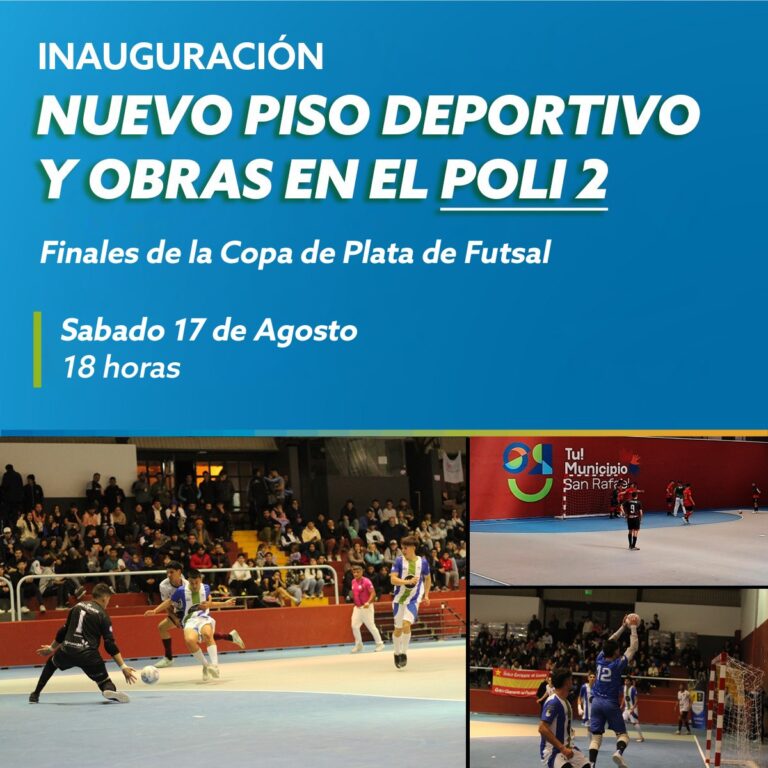 Cierra el Torneo Nacional de Futsal y se inaugura la nueva cancha del Poli 2